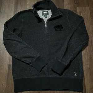 Roots 1/4 zip sweater